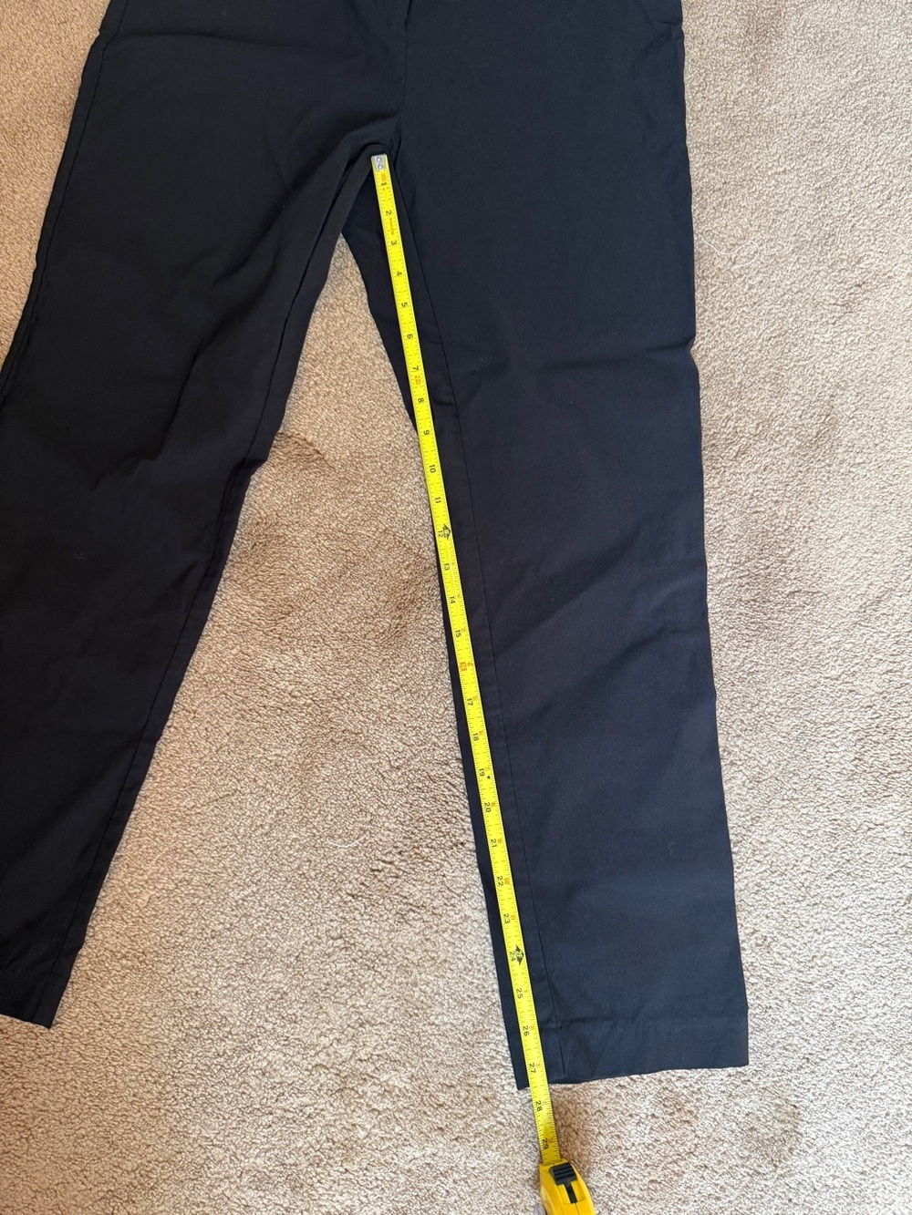 Ellen Tracy Tailored Black Ankle Pants size 8 - Picture 2 of 7